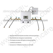 Medical Automatic O2/N2/CO2/N2o Gas Manifold Systems